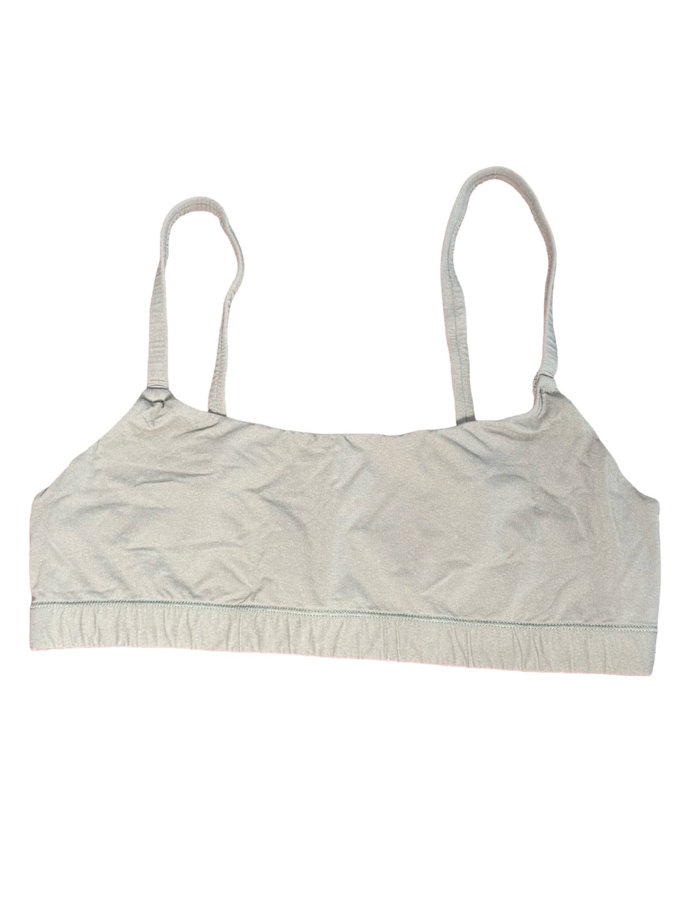 Skims Fits Everybody Scoop Bralette Moss Green